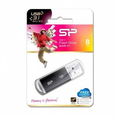 Logo trade promotional giveaways picture of: Pendrive Silicon Power Blaze B02 3.1