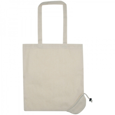 Logo trade corporate gift photo of: Foldable cotton bag KLEHOLM