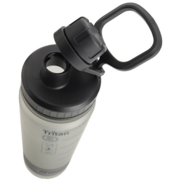 Logotrade promotional item picture of: Drinking Bottle KIBO 800 ml Schwarzwolf