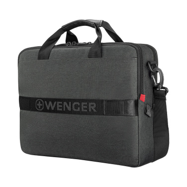 Logo trade corporate gift photo of: Laptop bag Wenger MX ECO Brief 16''