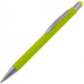 Metal ballpen touch pen soft touch SALT LAKE CITY, light green