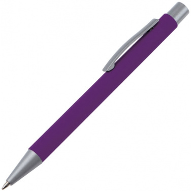 Logotrade advertising product image of: Metal ballpen soft touch ABU DHABI