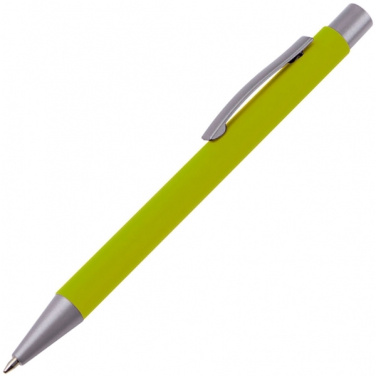 Logotrade promotional giveaway image of: Metal ballpen soft touch ABU DHABI