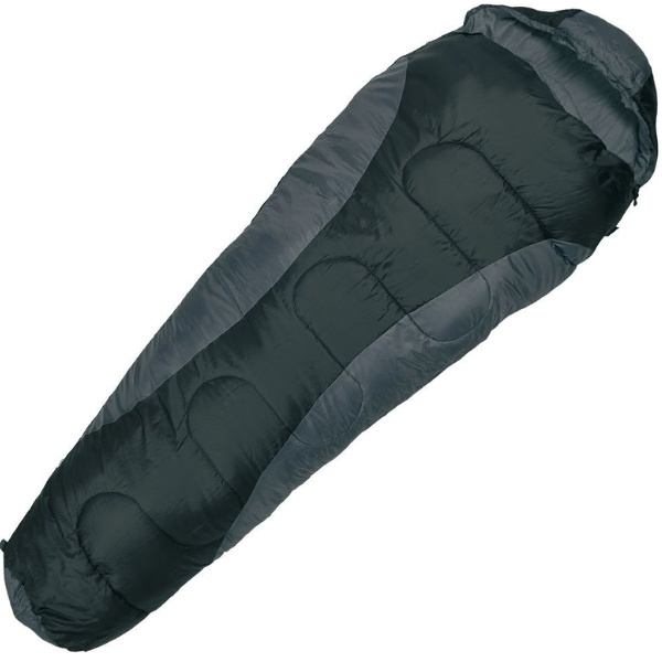 Logotrade promotional product picture of: Sleeping bag KINABALU Schwarzwolf