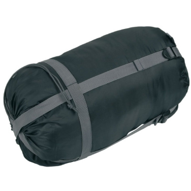 Logo trade corporate gift photo of: Sleeping bag KINABALU Schwarzwolf