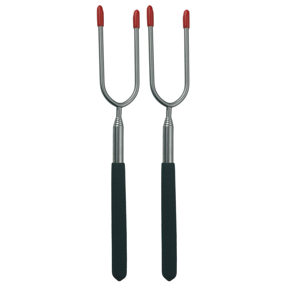 Logo trade promotional gift photo of: BBQ forks LIPNO Schwarzwolf