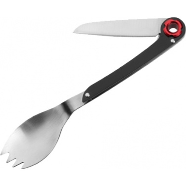 Logotrade promotional gift image of: Multifunctional spoon LATEMAR Schwarzwolf