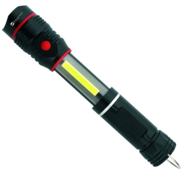 Logotrade promotional giveaway image of: Flashlight BIWA Schwarzwolf