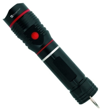 Logo trade advertising products image of: Flashlight BIWA Schwarzwolf