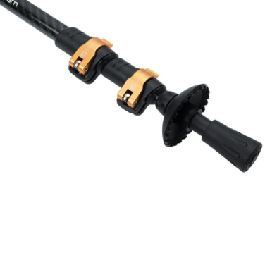 Logo trade promotional gift photo of: Trekking poles DENALI Schwarzwolf