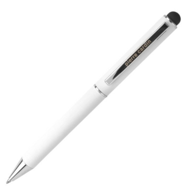 Logotrade promotional products photo of: Metal ballpoint pen, touch pen, soft touch CLAUDIE Pierre Cardin