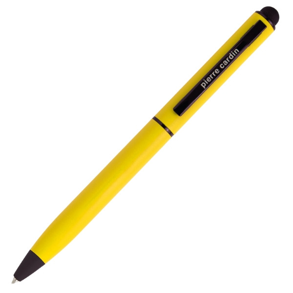 Logotrade promotional merchandise photo of: Metal ballpoint pen, touch pen, soft touch CELEBRATION Pierre Cardin