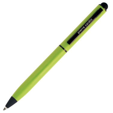 Logo trade advertising products image of: Metal ballpoint pen, touch pen, soft touch CELEBRATION Pierre Cardin