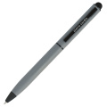 Metal ballpoint pen, touch pen, soft touch CELEBRATION Pierre Cardin, grey