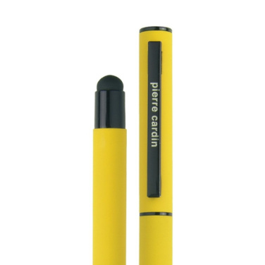 Logo trade business gift photo of: Roller touch pen, soft touch CELEBRATION Pierre Cardin