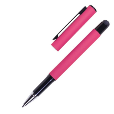 Logo trade promotional gifts image of: Roller touch pen, soft touch CELEBRATION Pierre Cardin