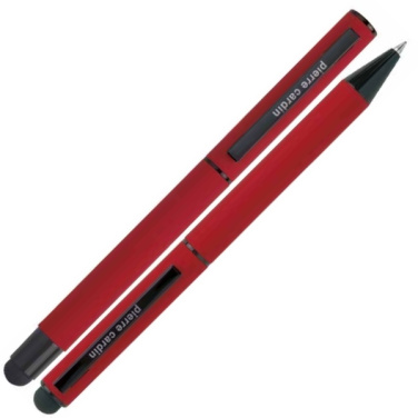 Logo trade promotional giveaway photo of: Writing set touch pen, soft touch CELEBRATION Pierre Cardin