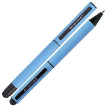 Logotrade promotional item picture of: Writing set touch pen, soft touch CELEBRATION Pierre Cardin