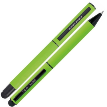 Logotrade promotional product image of: Writing set touch pen, soft touch CELEBRATION Pierre Cardin