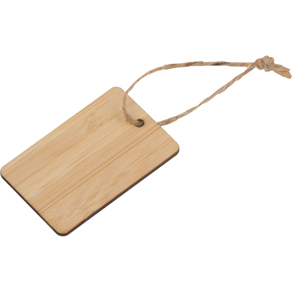 Logo trade promotional items image of: Bamboo Pendant SALAMANCA