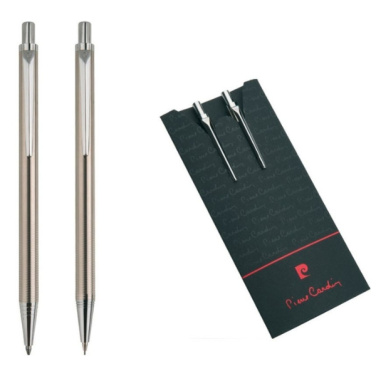 Logo trade promotional items picture of: Writing set ballpoint pen & pencil AMOUR Pierre Cardin