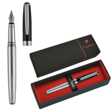 Logo trade corporate gifts picture of: Fountain pen CHRISTOPHE Pierre Cardin