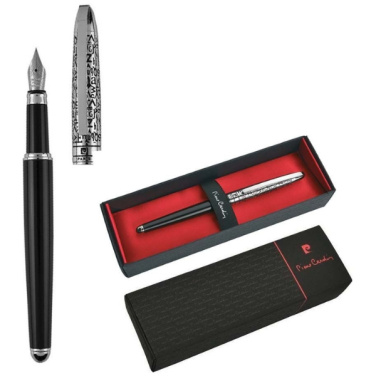 Logo trade promotional gifts image of: Fountain pen JACQUES Pierre Cardin