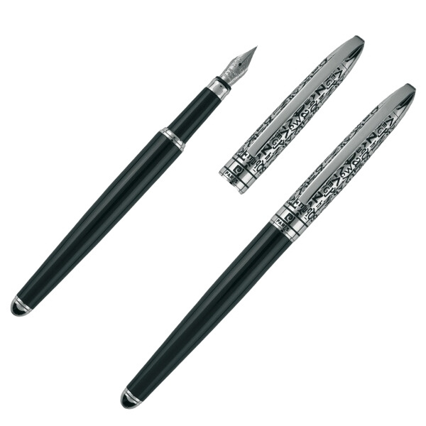 Logotrade promotional products photo of: Writing set ballpoint pen & fountain pen JACQUES Pierre Cardin