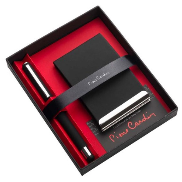 Logo trade promotional giveaway photo of: Set cardholder & roller CONCORDE Pierre Cardin