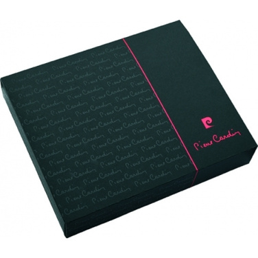 Logo trade promotional products picture of: Folder A5 & power bank 4000 mAh SORBONNE Pierre Cardin