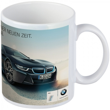 Logotrade advertising product image of: Classic coffee mug for allover print VIESTE 300 ml