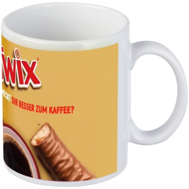 Logo trade advertising products picture of: Classic coffee mug for allover print VIESTE 300 ml