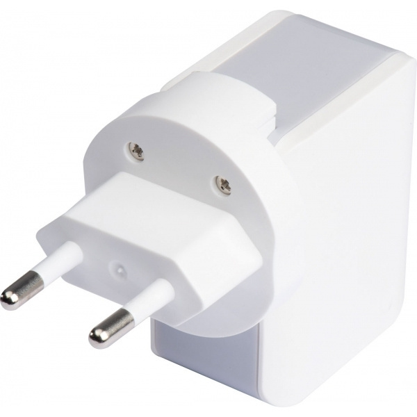 Logotrade promotional item picture of: Travel adapter ANTWERP