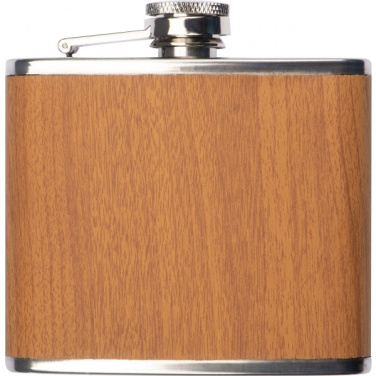 Logo trade advertising products image of: Hip flask HOOGSTRATEN 170 ml