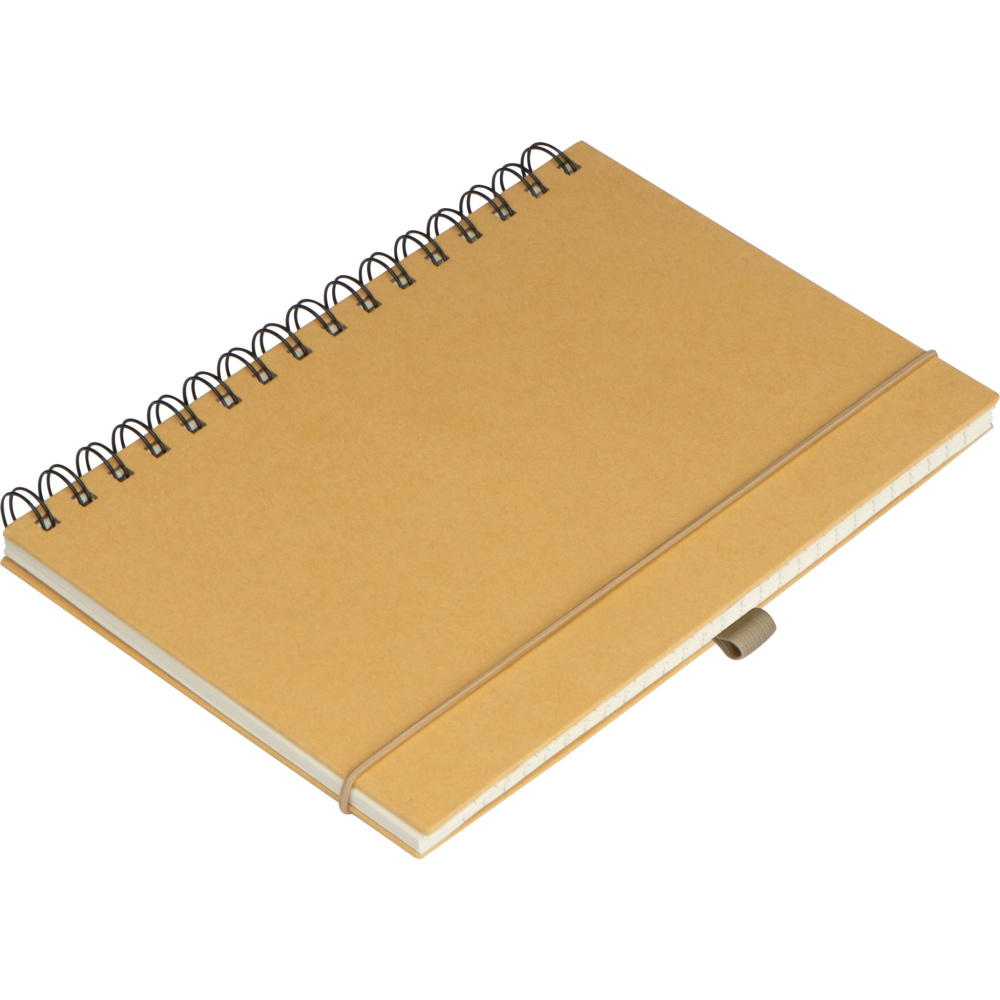 Logo trade promotional item photo of: Cardboard notebook SILKEBORG