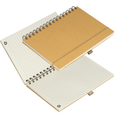 Logo trade promotional products picture of: Cardboard notebook SILKEBORG