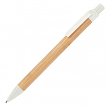 Logotrade promotional merchandise picture of: Wheatstraw and bamboo ballpen HALLE