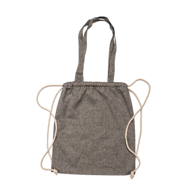 Logotrade promotional giveaway image of: Recycled cotton bag ADDISON