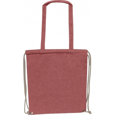 Logo trade corporate gifts picture of: Recycled cotton bag ADDISON