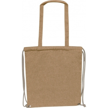 Logo trade promotional gifts picture of: Recycled cotton bag ADDISON