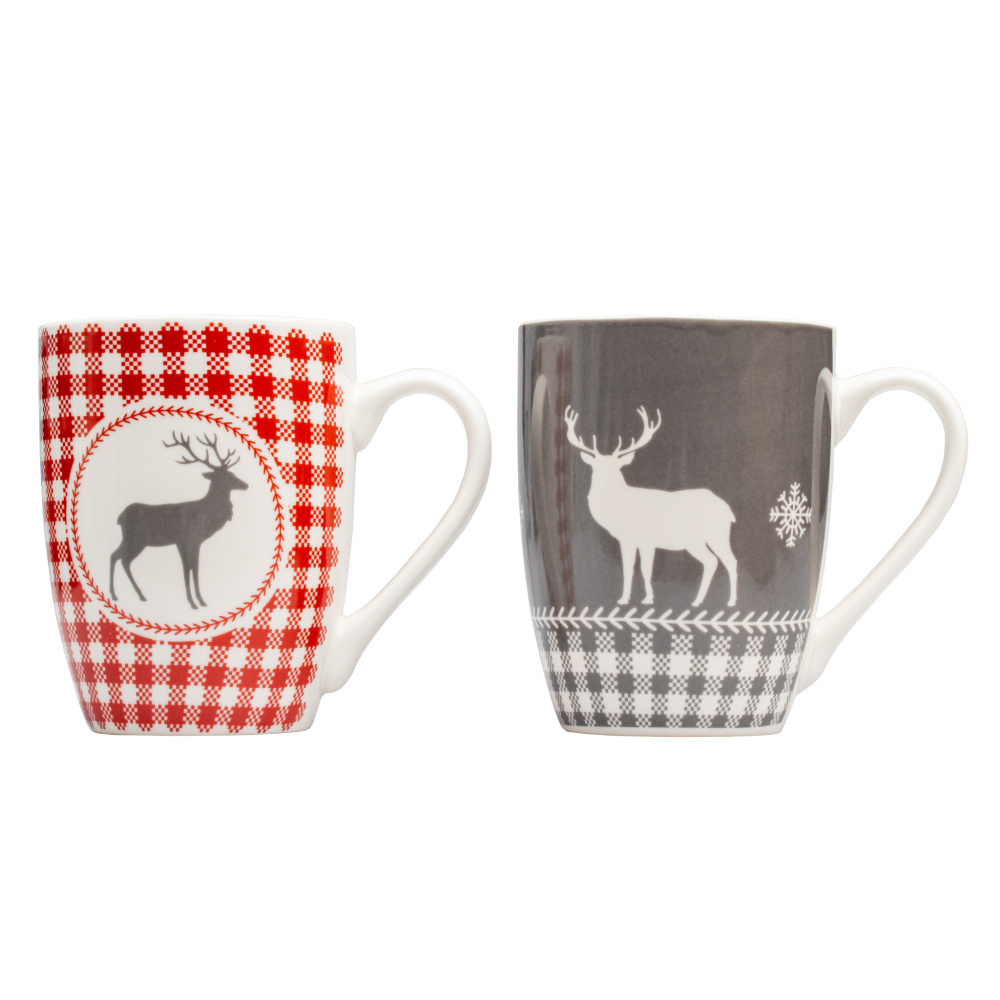 Logotrade promotional product image of: 2 Xmas mugs ANKARA