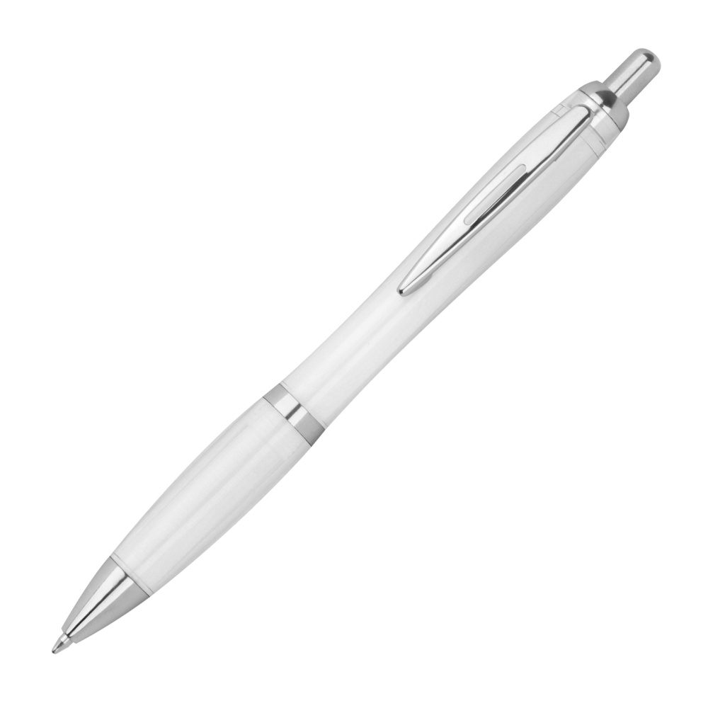 Logo trade promotional gifts picture of: Transparent ballpen ALKEN