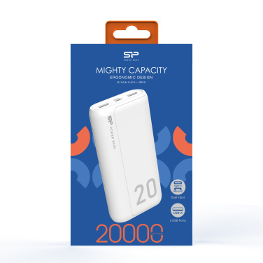 Logo trade promotional giveaways image of: Power bank Silicon Power GS15 20000 mAh