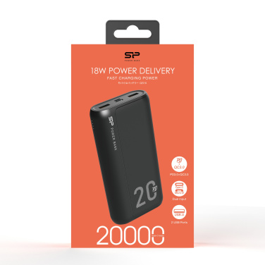 Logotrade promotional merchandise image of: Power bank Silicon Power QS15 20000 mAh