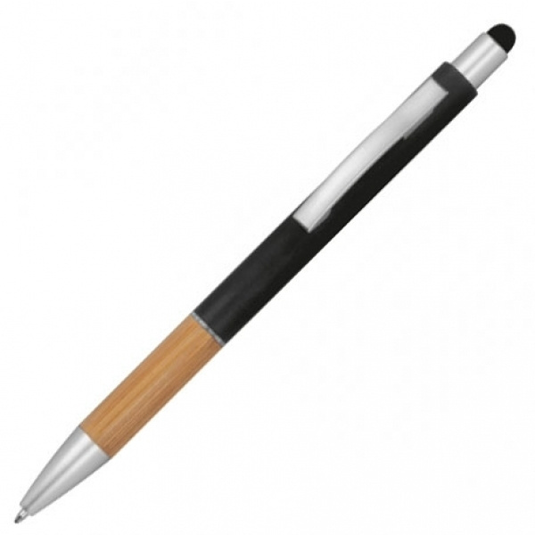 Logo trade promotional gifts picture of: Ballpoint with touch function TRIPOLI