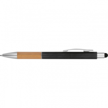 Logo trade promotional giveaway photo of: Ballpoint with touch function TRIPOLI