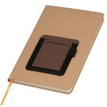 A5 notebook TILBURG, beige