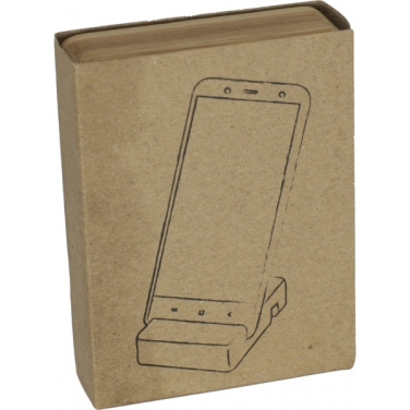 Logotrade promotional product picture of: Bamboo smartphone holder SAN SEBASTIAN