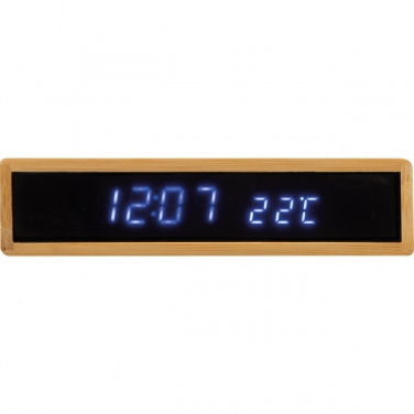 Logotrade promotional item picture of: Desk clock TRONDHEIM