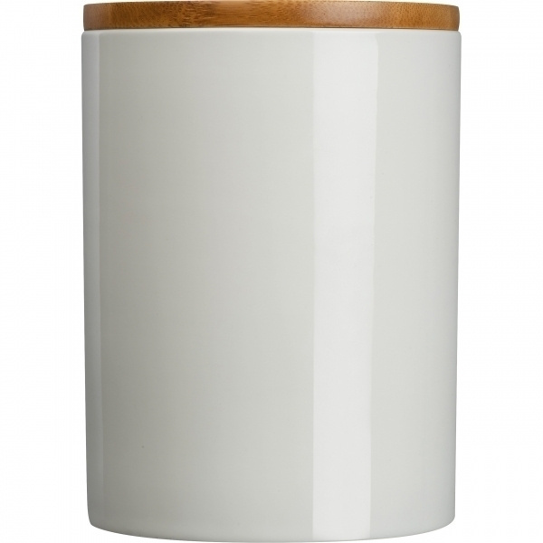 Logo trade promotional items image of: Ceramic jar NIJMEGEN 750 ml